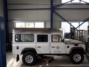 Land Rover Defender Hubdach Aufstelldach